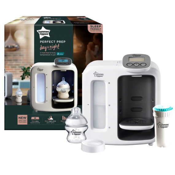 Tommee Tippee Closer to Nature Perfect Prep Day and Night White