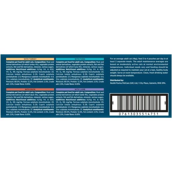 Gourmet Perle Cat Food Chefs Fish and Meat Mixed Collection, 60 x 85g - Image 3