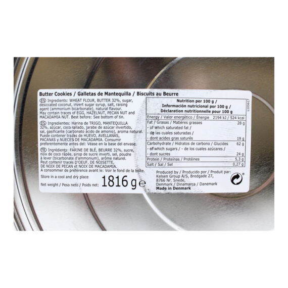 Kelsen Danish Butter Cookies, 1.8kg - Image 2